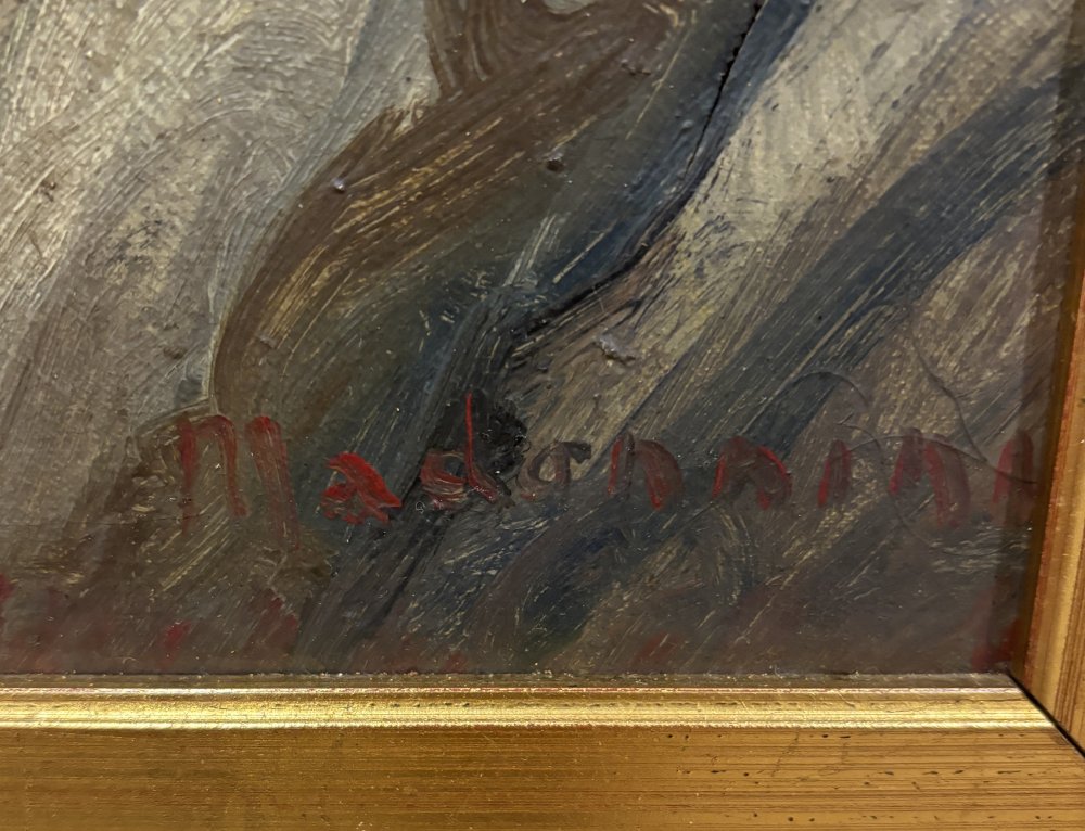 Pittore del XX secoloParticolare 1