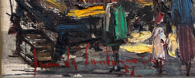 Firma indecifrata del XX secoloParticolare 1