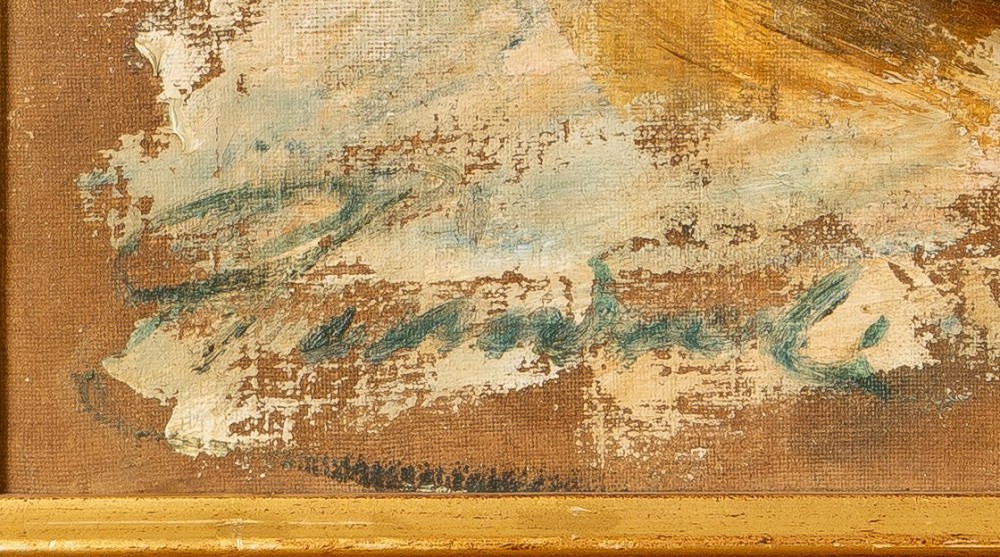 Firma illeggibile del XX secoloParticolare 1