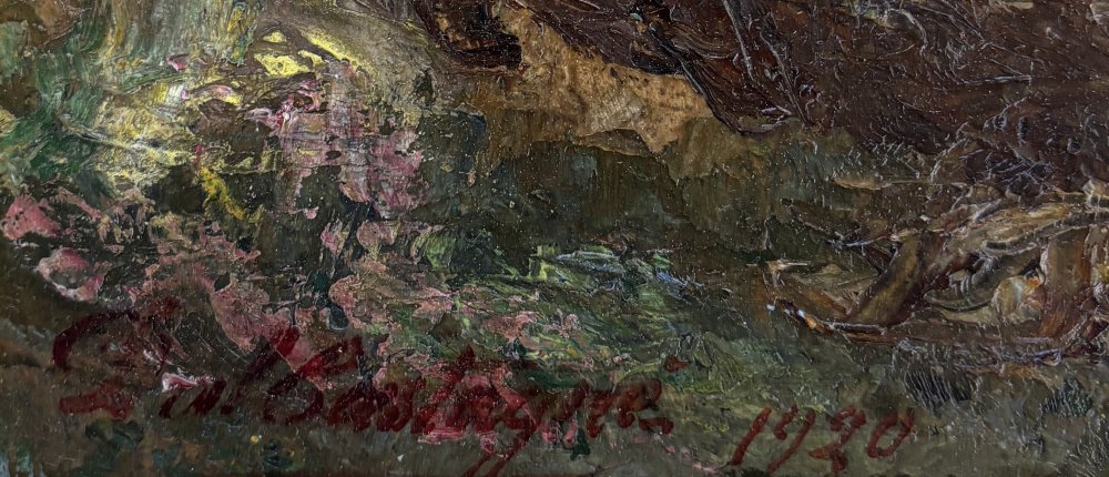 Arturo Dalcastagne'Particolare 1