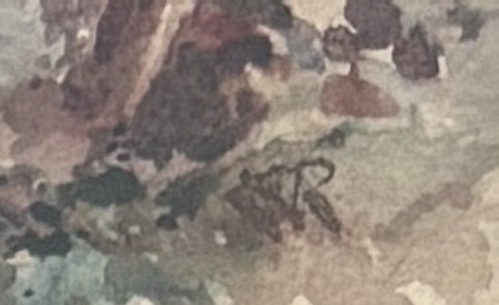 Siglato T. R.Particolare 1