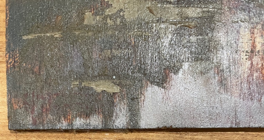 Firma indecifrata del XX secolo Particolare 1